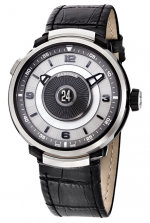 FABERGÉ VISIONNAIRE DTZ 18K White Gold & Sapphire Watch Ref. 1694/10 self-winding 6924 caliber