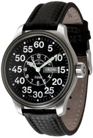 ZENO-WATCH BASEL Oversized (OS) pilot Carbon Observer Automatic Day Date Ref. 8554DDOB-s1