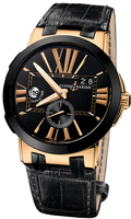 ULYSSE NARDIN Executive Dual Time Ref. 246-00/42 Rose Gold and Black Ceramic  Caliber: UN-24