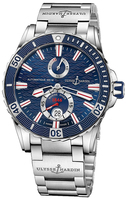 ULYSSE NARDIN Marine Maxi Diver Blue Ref. 263-10-7m/93 Bracelet, Automatic Cal. UN-26